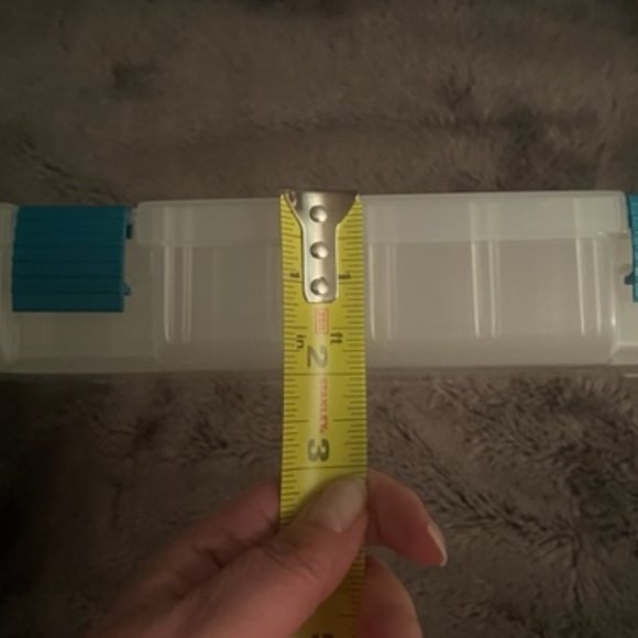 Plastic Storage case with Adjustable Compartments for Crafts Jewelry B… - Picture 12 of 13